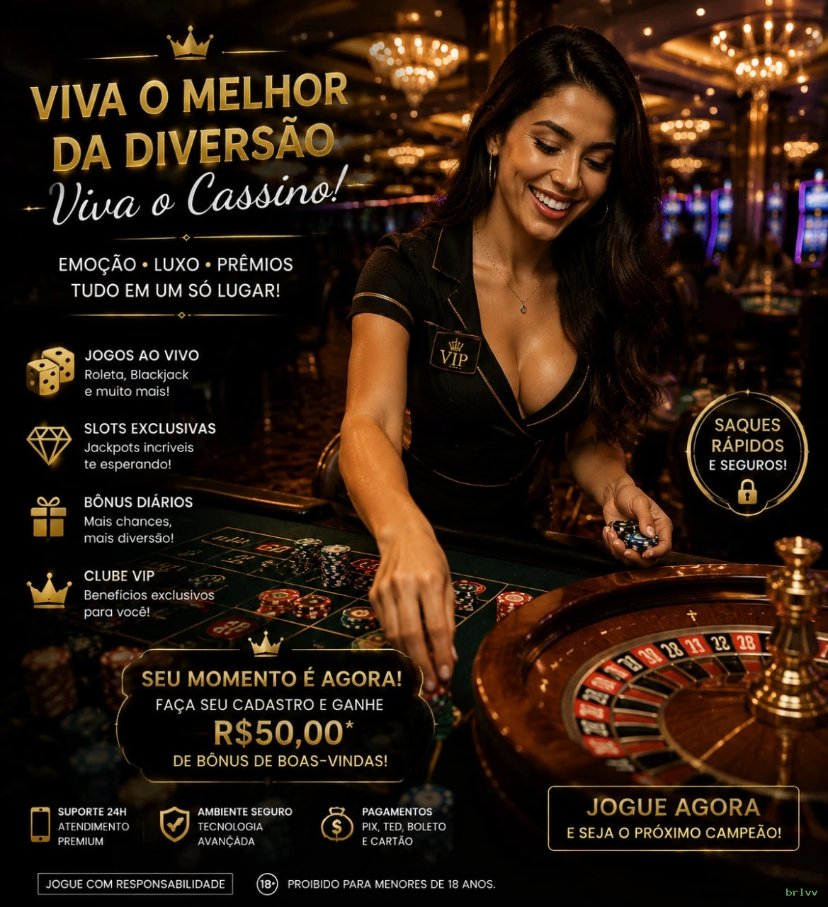 APK oficial da brlvv para Android
